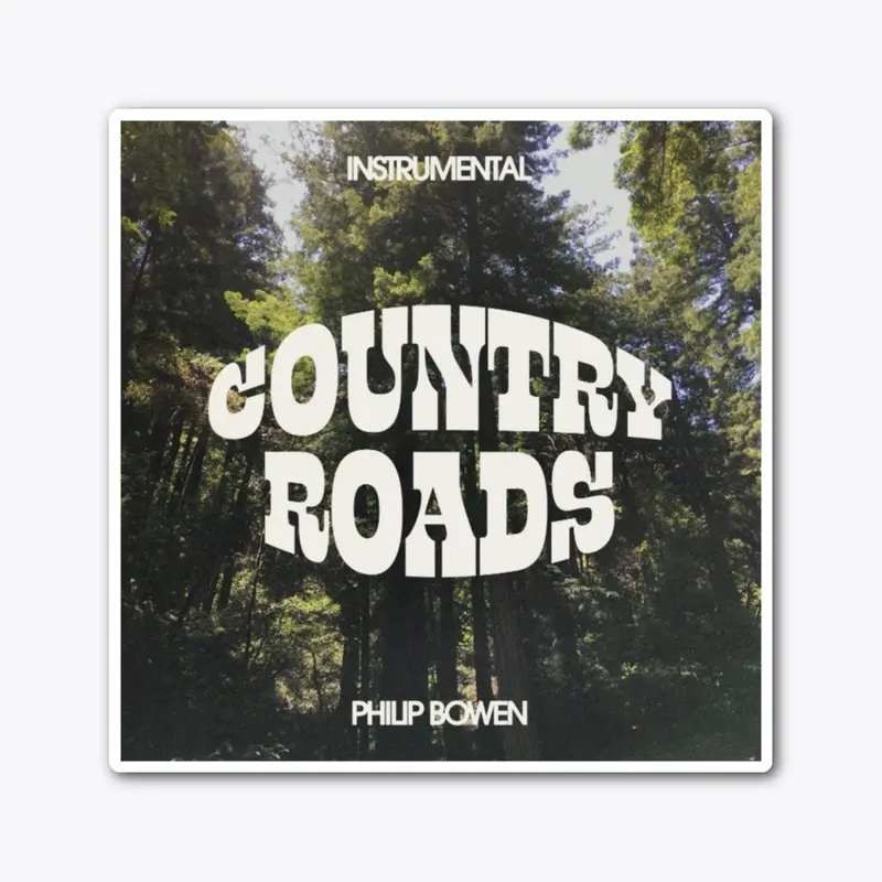 Country Roads Sticker 